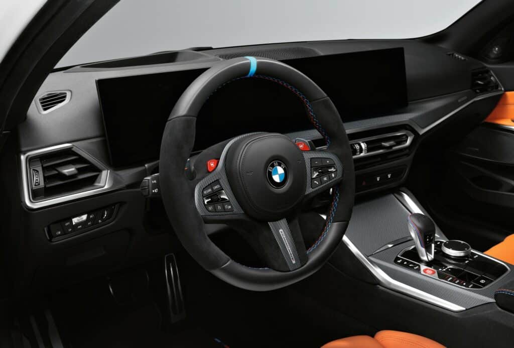Acabats de carboni, alumini i alcàntara del nou M3 Touring xDrive M3 - Cotxe Andorra