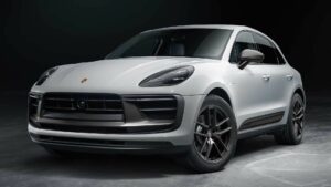 Macan frontal del nou model de porsche