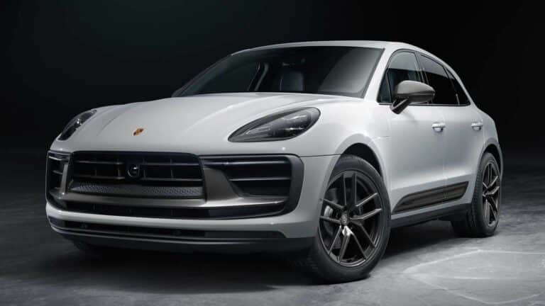 Macan frontal del nou model de porsche